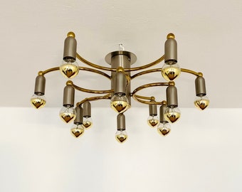 Mid-Century Modern Sputnik Flush Light by Cosack | 1960s