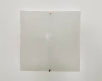lovely Mid-Century Modern acrylic wall or ceiling lamp | 1950s