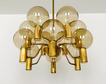 Swedish Mid-Century Modern Patricia Chandelier by Hans Agne Jakobsson | 1960s