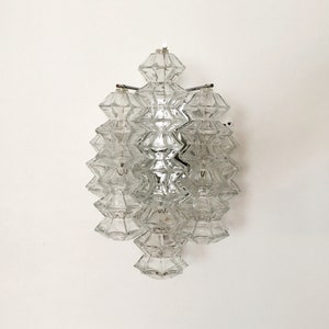 Mid-Century Modern PAGODA wall lamp by J.T. Kalmar for Franken KG | 1960s