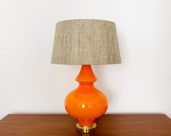 Amazing Large Mid-Century Modern Murano Glass Table Lamp | 1960s