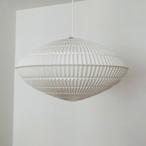 Large Mid-Century Modern Origami Pendant Lamp by Aloys Gangkofner for ERCO | 1960s