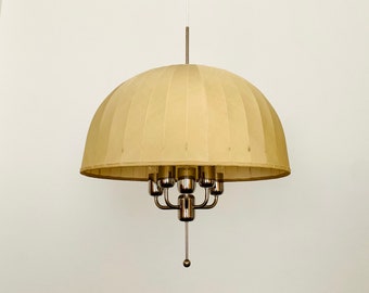 Large Swedish Mid-Century Modern Carolin Pendant Lamp by Hans Agne Jakobsson for Markaryd AB | 1960s