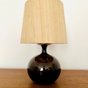 Mid-Century Modern ceramic table lamp 1960s image 2