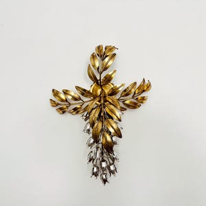 Amazing Italian Hollywood Regency Gilded Wall Lamp by Hans Kögl | 1970s