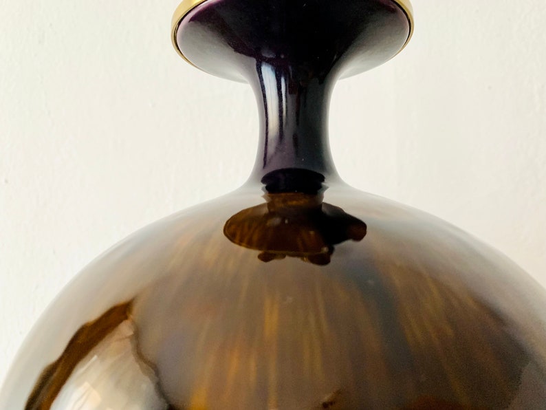 Mid-Century Modern ceramic table lamp 1960s image 10