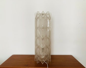 Mid-Century Modern nylon thread floor lamp by Paul Secon for Sompex | 1960s