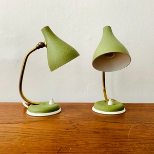 Set of 2 Mid-Century Modern table lamps  1950s image 2