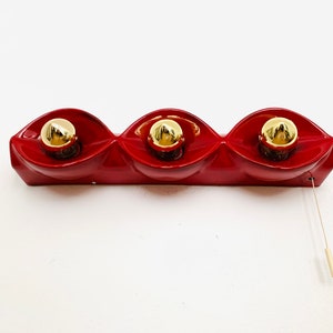 Wonderful Mid-Century Modern Ceramic Wall Lamp | 1960s