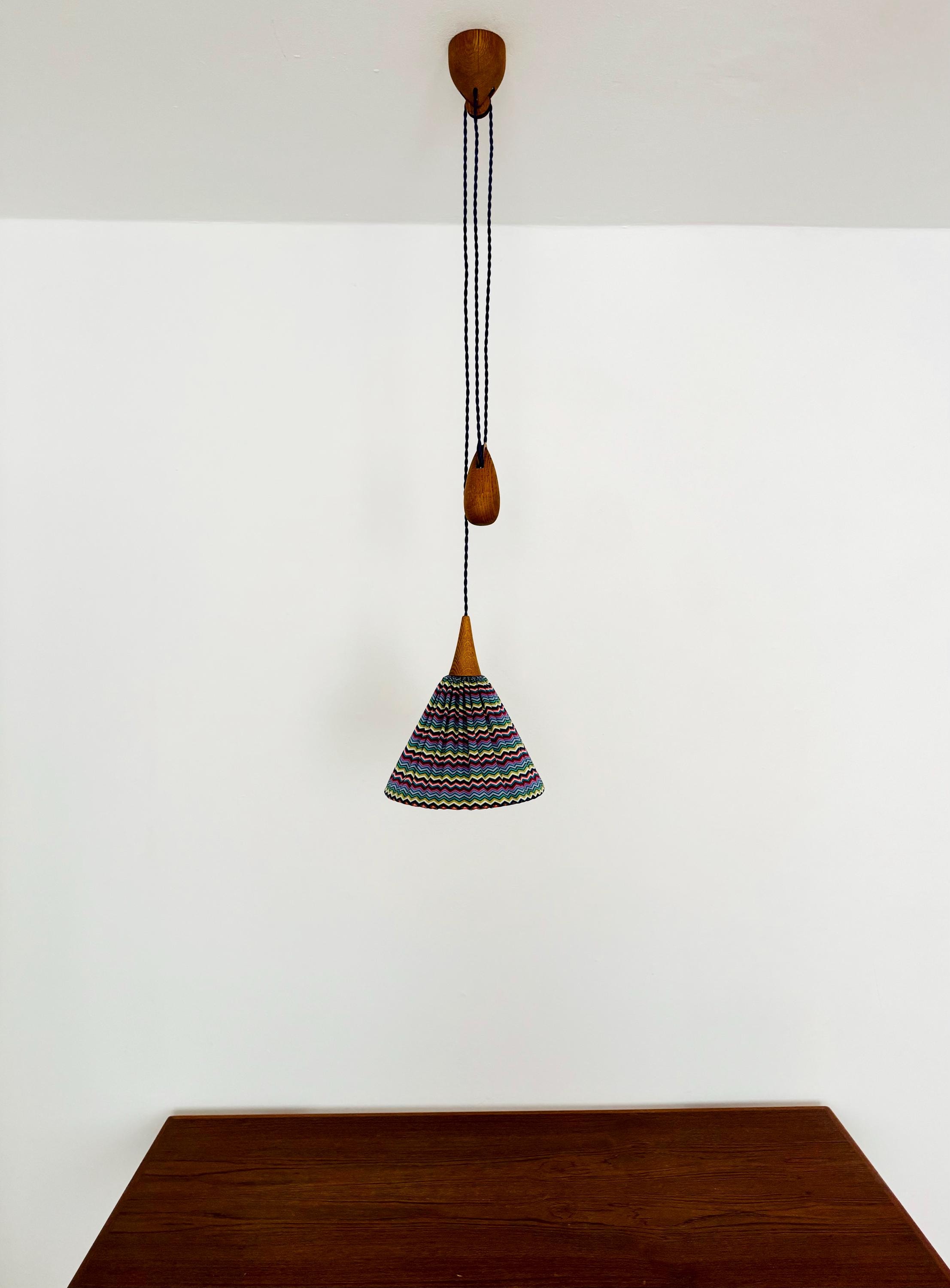 ヴィンテージ アメリカ ペンダントランプ LAMP（照明） ※画像 – オーク