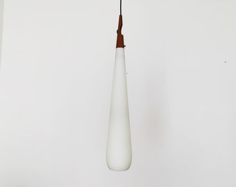 Swedish Mid-Century Modern pendant lamp by Uno and Östen Kristiansson for Luxus | 1960s