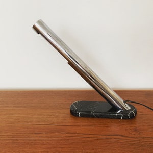 1 of 2 1960s Marble Table Lamps by Vereinigte Werkstätten Collection