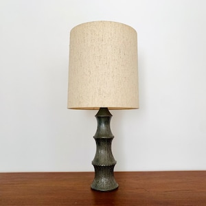 Large Mid-Century Modern Ceramic Table Lamp | 1960s