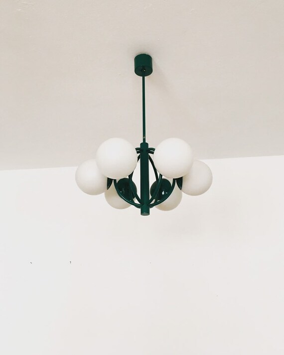 Amazing Mid Century Modern Sputnik Chandelier By Kaiser