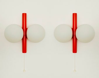 Set of 2 Mid-Century Modern Sputnik Sconces by Kaiser Leuchten | 1960s