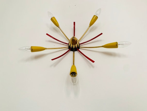 Italian Mid-Century Modern Ceiling Lamp | 1950s