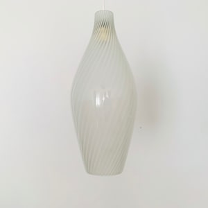 Large Mid-Century Modern Granada pendant lamp by Aloys Gangkofner for Peill and Putzler | 1950s