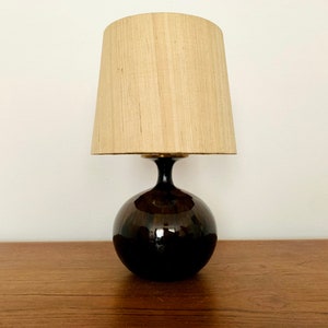 Mid-Century Modern ceramic table lamp 1960s image 1