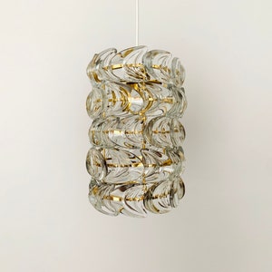 Mid-Century Modern Crystal Glass Chandelier by Palwa | 1960s