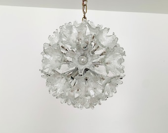 Italian Mid-Century Modern Murano Glass Chandelier by Paolo Venini for VeArt | 1960s