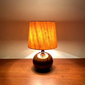 Mid-Century Modern ceramic table lamp 1960s image 7