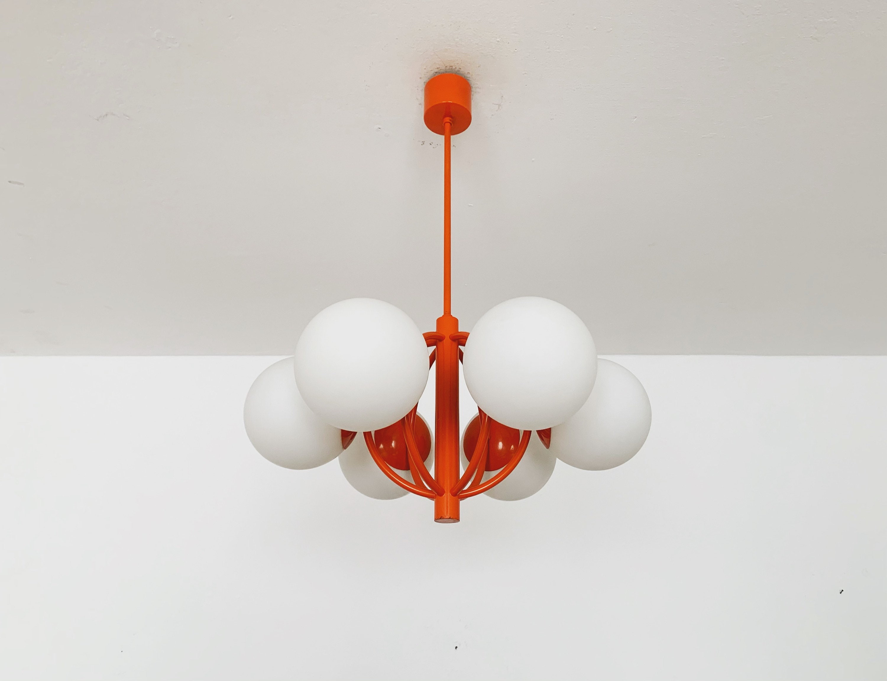 Mid-century Modern Sputnik Chandelier by Kaiser Leuchten