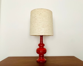 Large Mid-Century Modern Ceramic Table Lamp from Goebel | 1960s