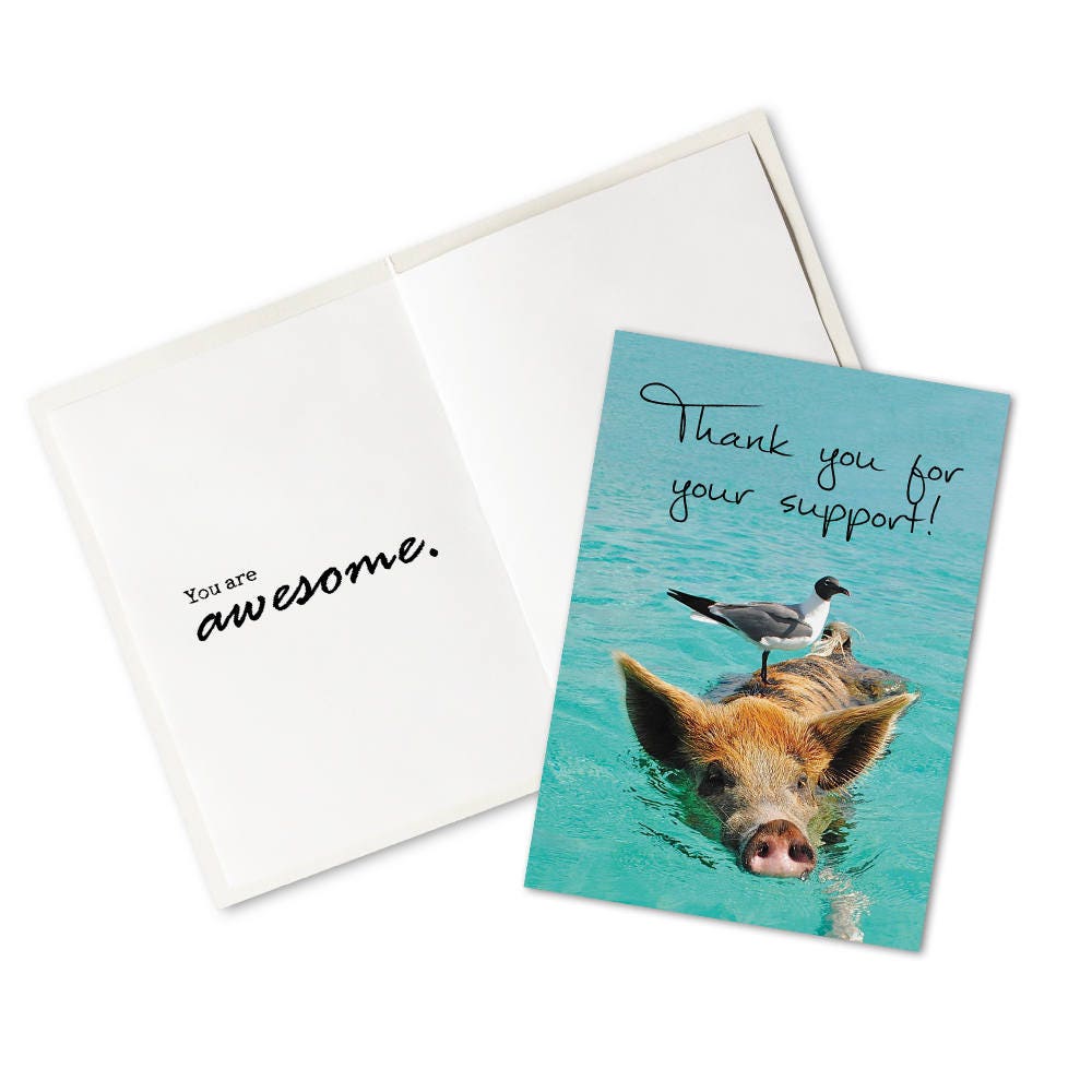 Thank you printable card Office thank you card Card for Etsy