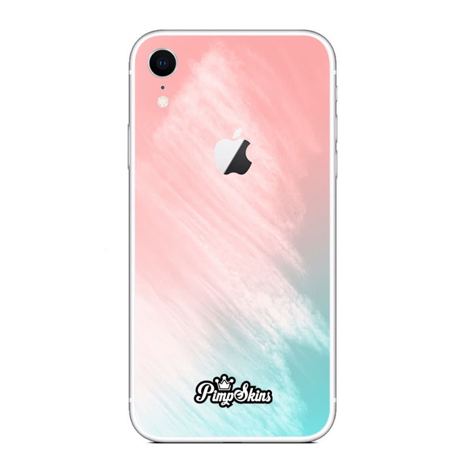 Apple iPhone Xr Paint Sticker with Apple logo Etsy