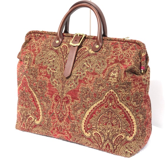 victorian travel bag