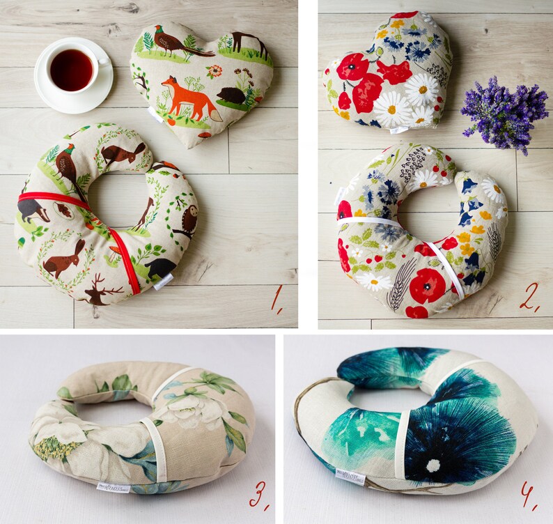 Fox neck pillow Microwave neck warmer Pillow for neck pain Etsy