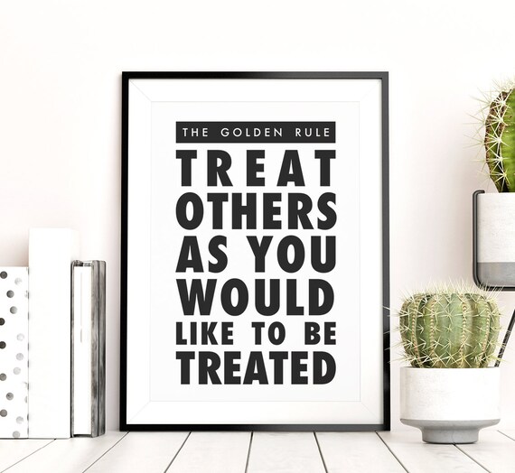 The Golden Rule Printable Wall Artwork, Downloadable Bible Estimate Signal, Matthew 7:12, Minimalistic Typography Poster, Small children Area Decor picture regarding Golden Rule Printable titled The Golden Rule Printable Wall Artwork, Downloadable Bible Quotation Signal, Matthew 7:12, Minimalistic Typography Poster, Small children Area Decor