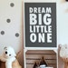 Dream Big Little One Printable Wall Art Nursery Decor Kids - Etsy
