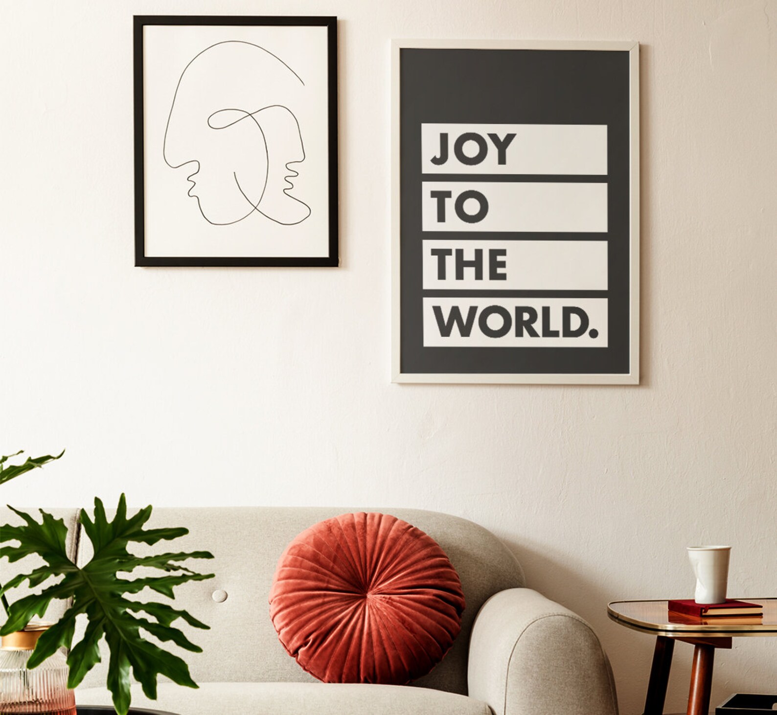 Joy to the World Printable Wall Art Christmas Print | Etsy