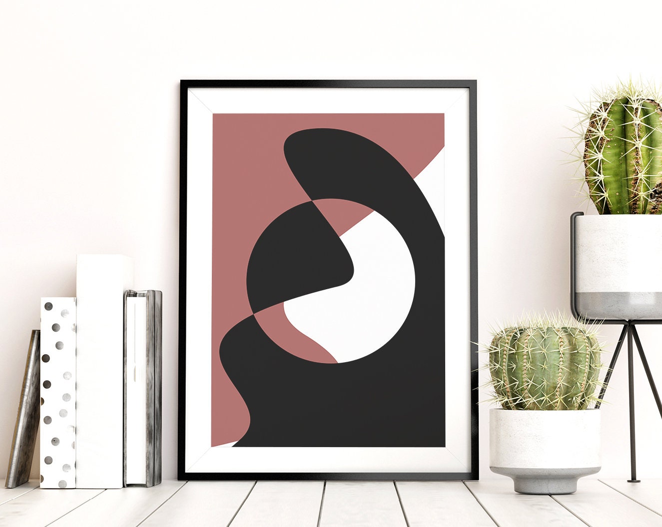 Mid Century Modern Printable Wall Art, Abstract Wall Art, Retro Art ...