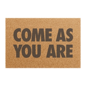 Come As You Are-deurmat