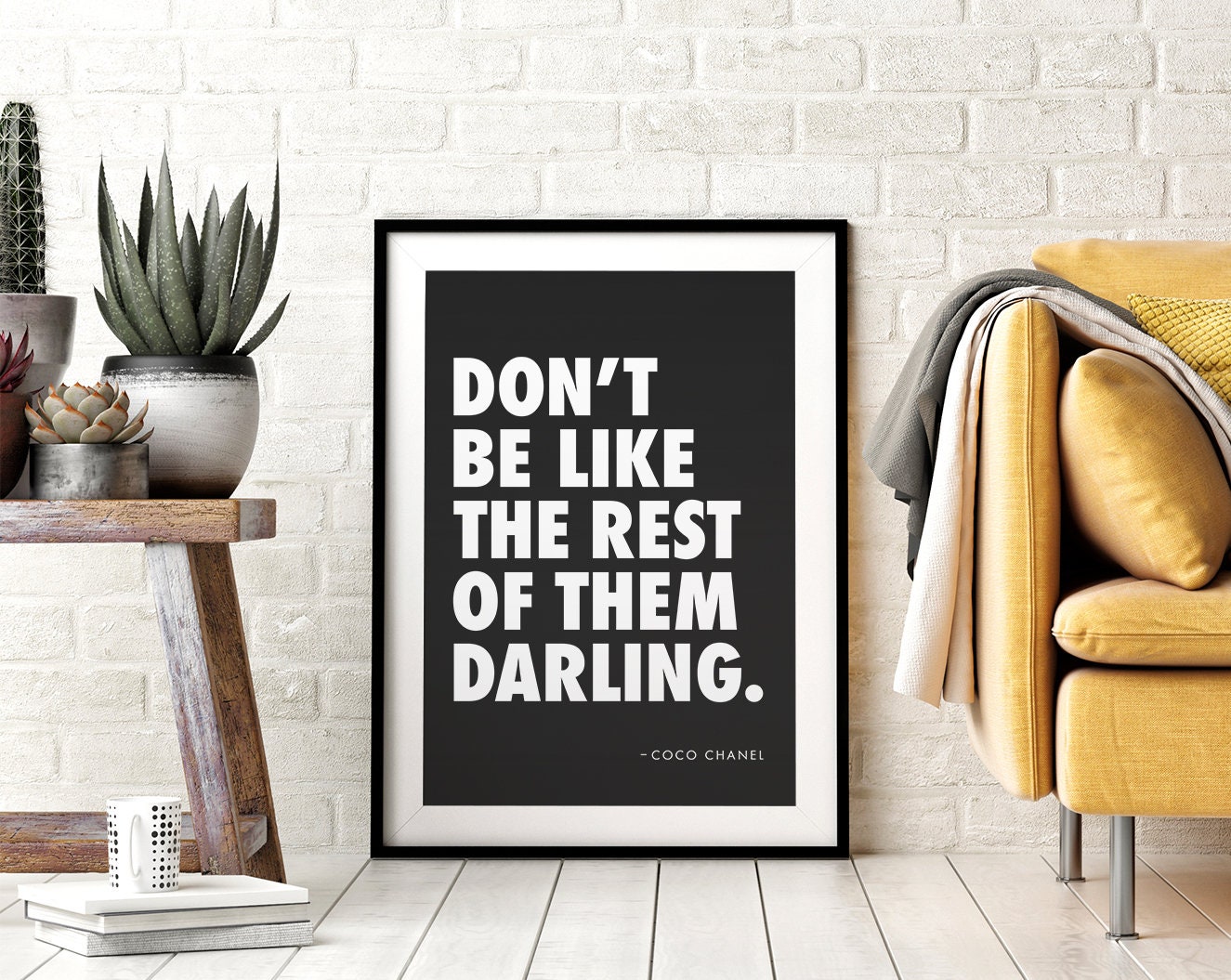 Don T Be Like The Rest Of Them Darling übersetzung www.etsy.com