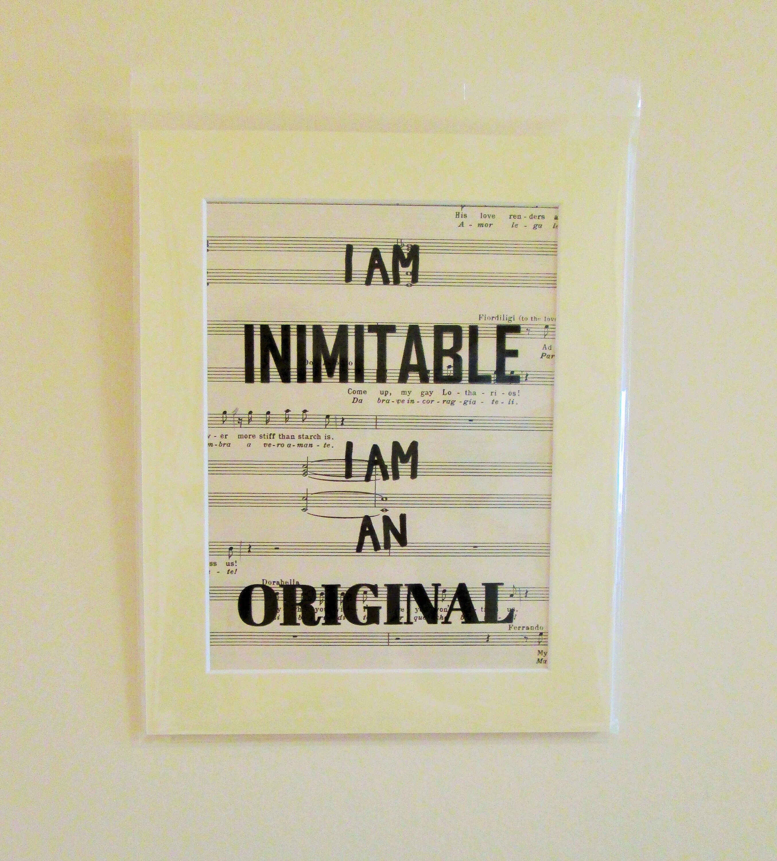 Hamilton Lyric Print Music Print Wait For It lyrics Lin | Etsy