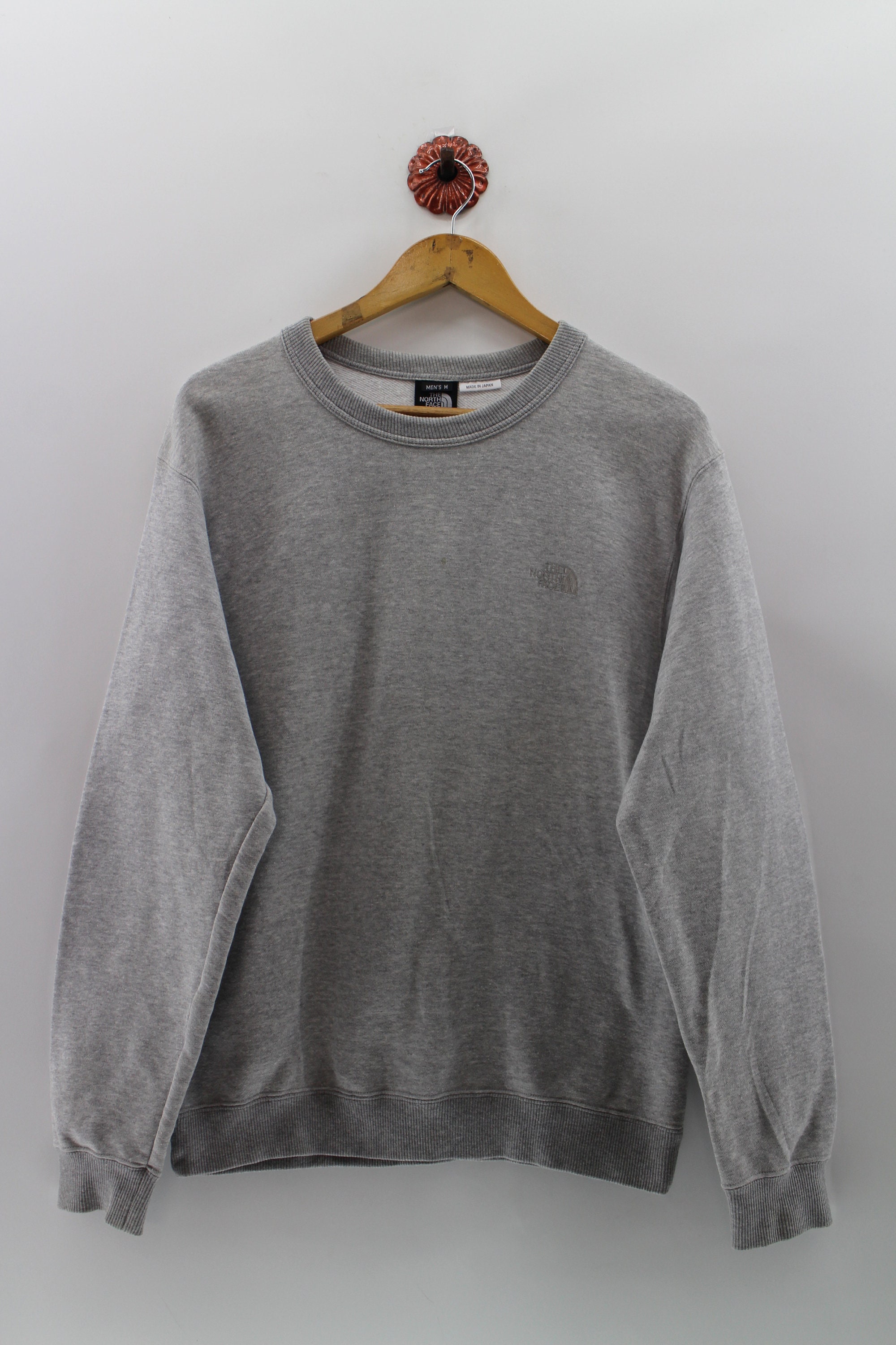 north face grey jumper