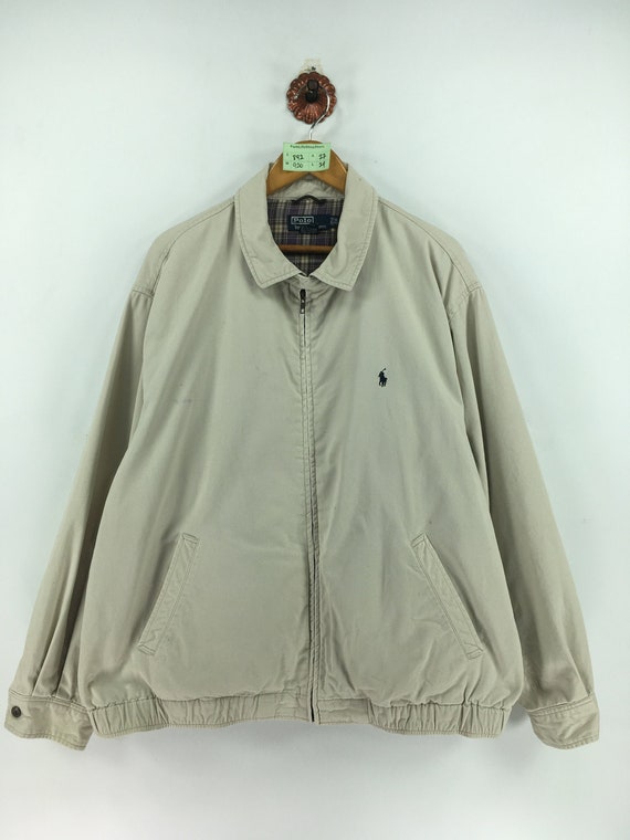 Polo Ralph Lauren Harrington Jacket Unisex XLarge Vintage 90s | Etsy