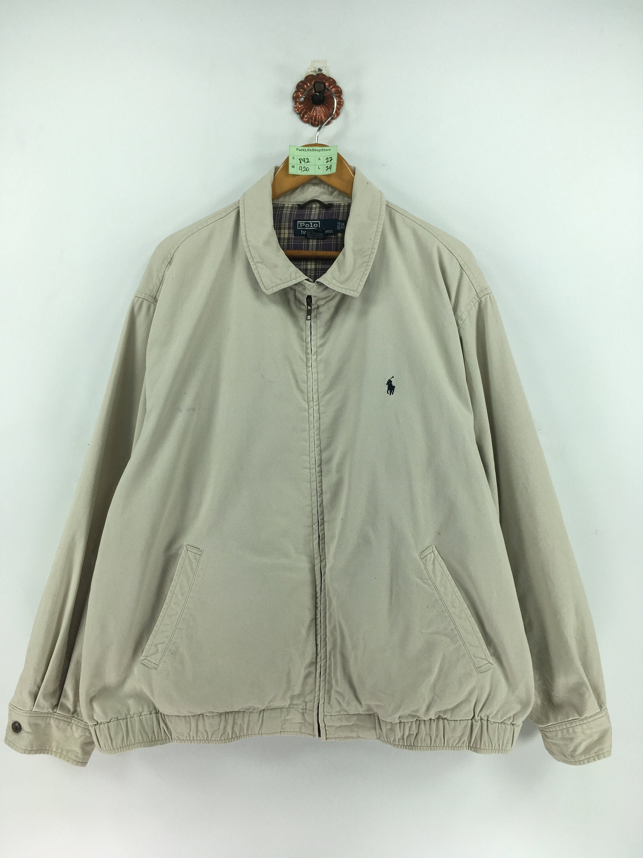 harrington jacket ralph lauren vintage