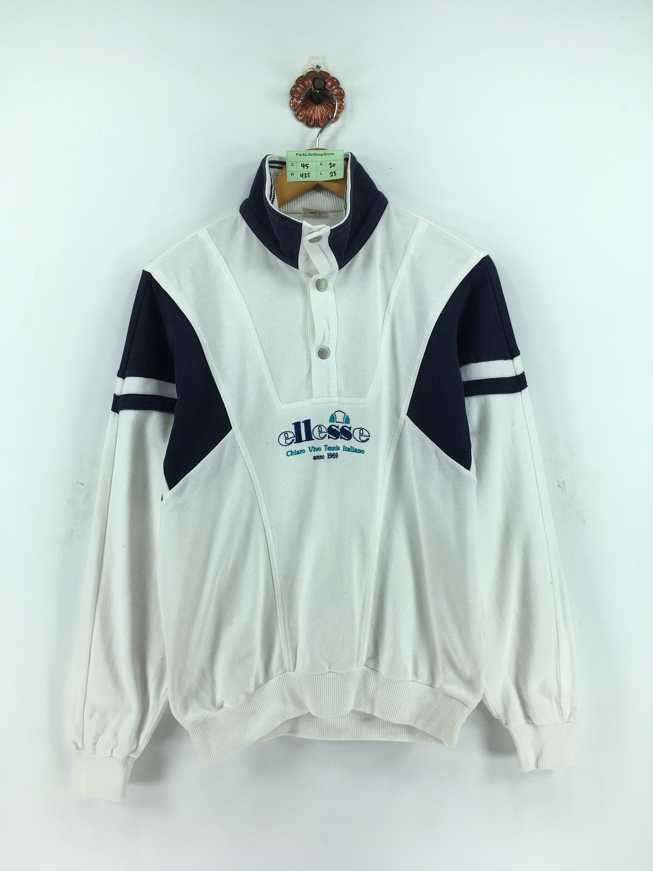 half button sweatshirt