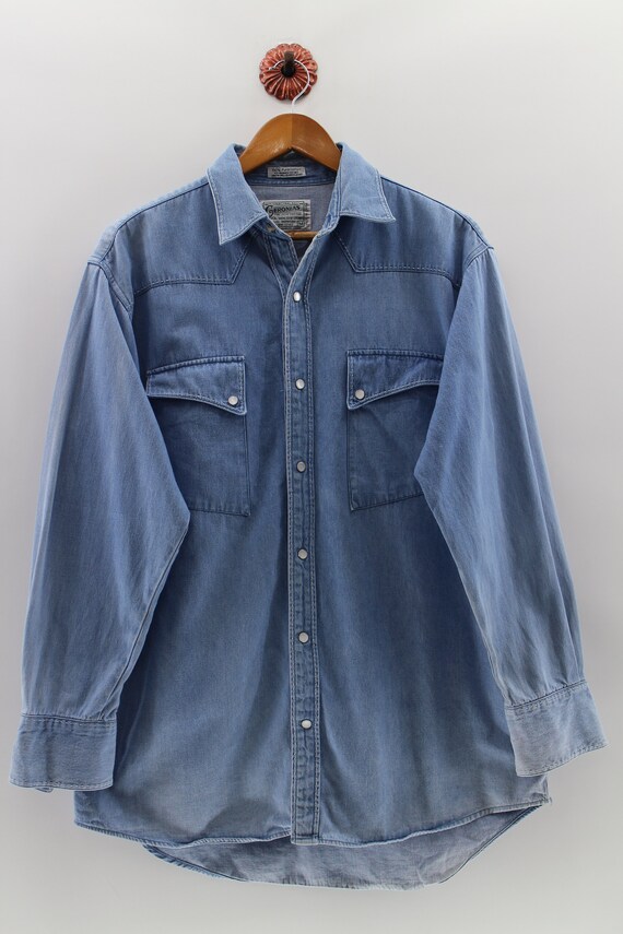 used denim shirts