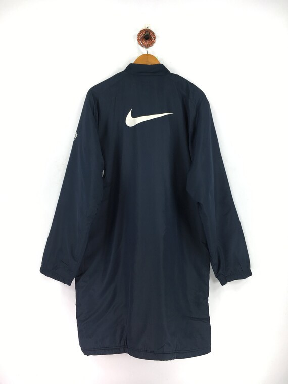 Vintage 90s NIKE Parka Long Jacket 