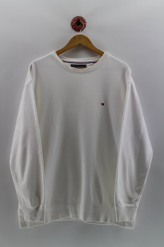 tommy jeans small logo pullover hoodie