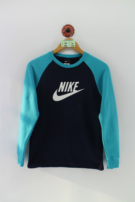 blue nike jumper womens