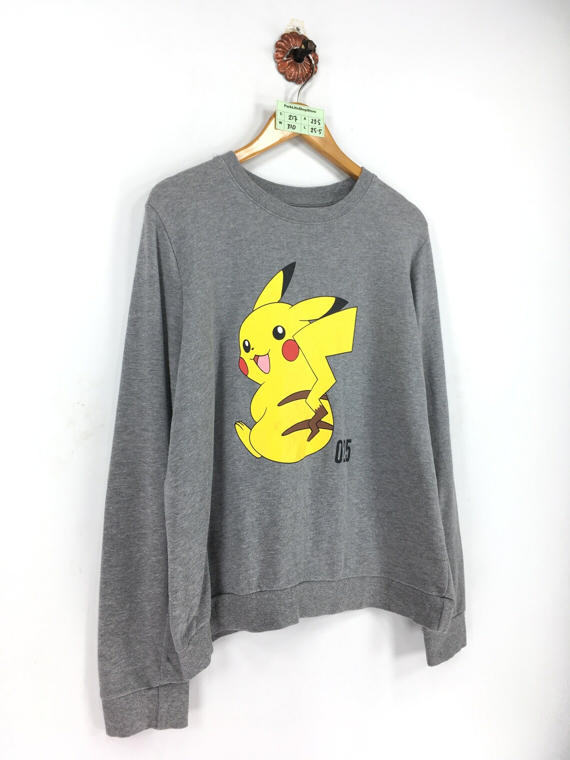Pikachu Pokemon Pullover Sweatshirt Women XLarge Vintage Etsy