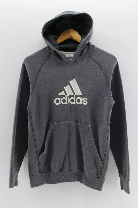 adidas hoodie dark grey