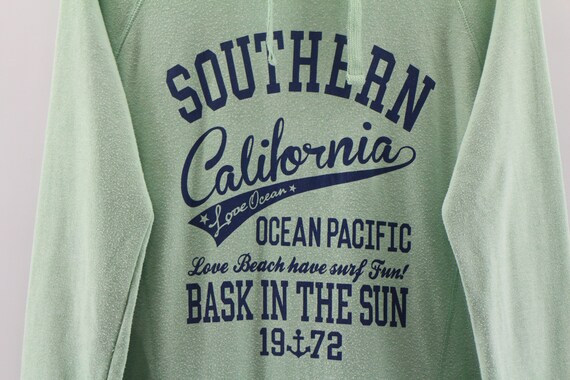 OCÉAN Pacifique Sweatshirt Hoodie moyen Vintage des années années des 90 Op sud de la Californie cavalier plein Sportswear gros Logo pull pull taille M c7f41a OCÉAN Pacifique Sweatshirt Hoodie moyen Vintage des années années des 90 Op sud de la Californie cavalier plein Sportswear gros Logo pull pull taille M c7f41a