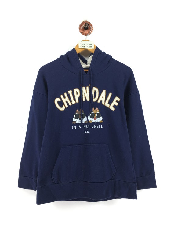 Chip N Dale Felpa con cappuccio Felpe Donna Medium Vintage | Etsy Italia